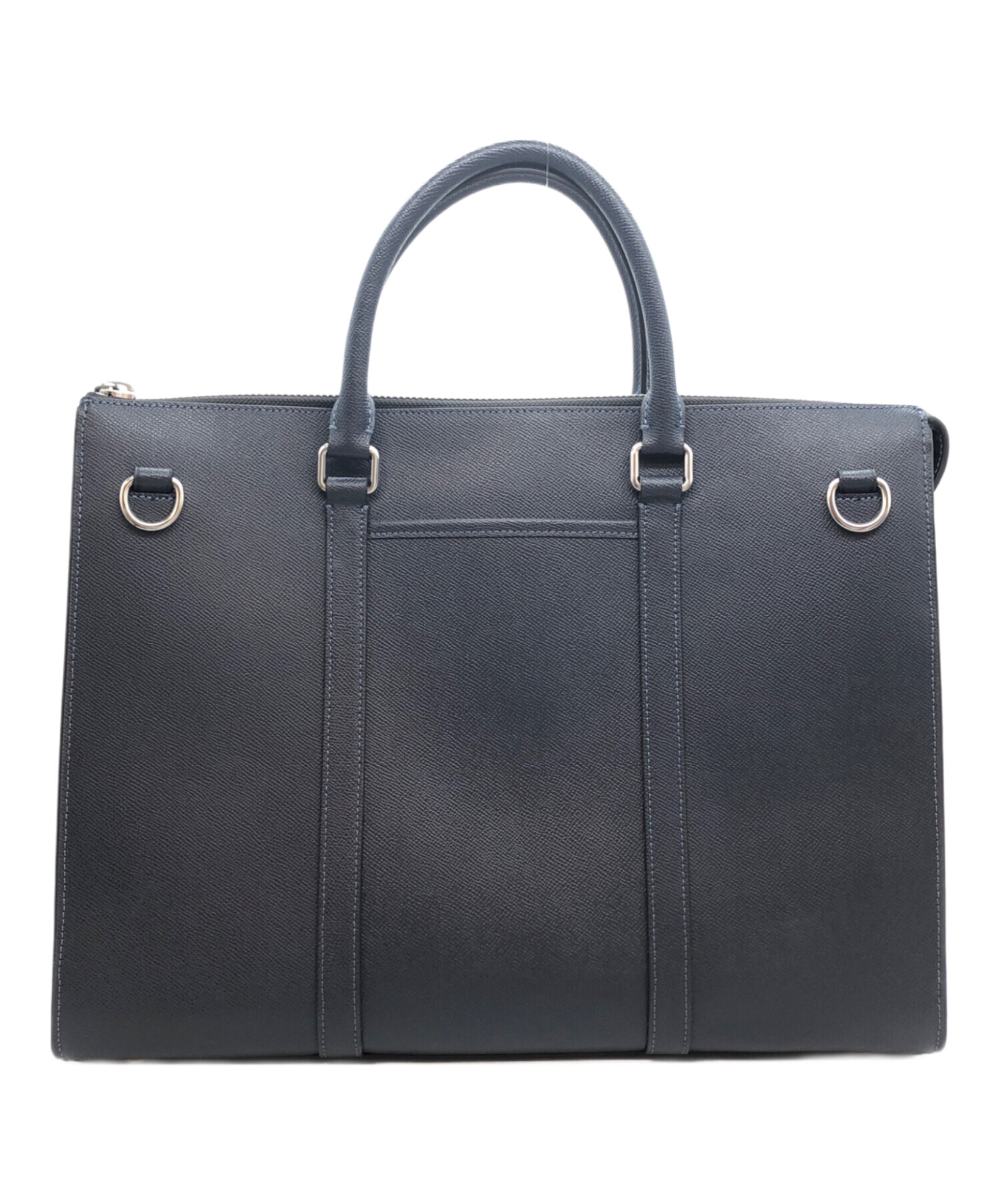 中古・古着通販】COACH (コーチ) グラハム ジップ ブリーフ ネイビー 