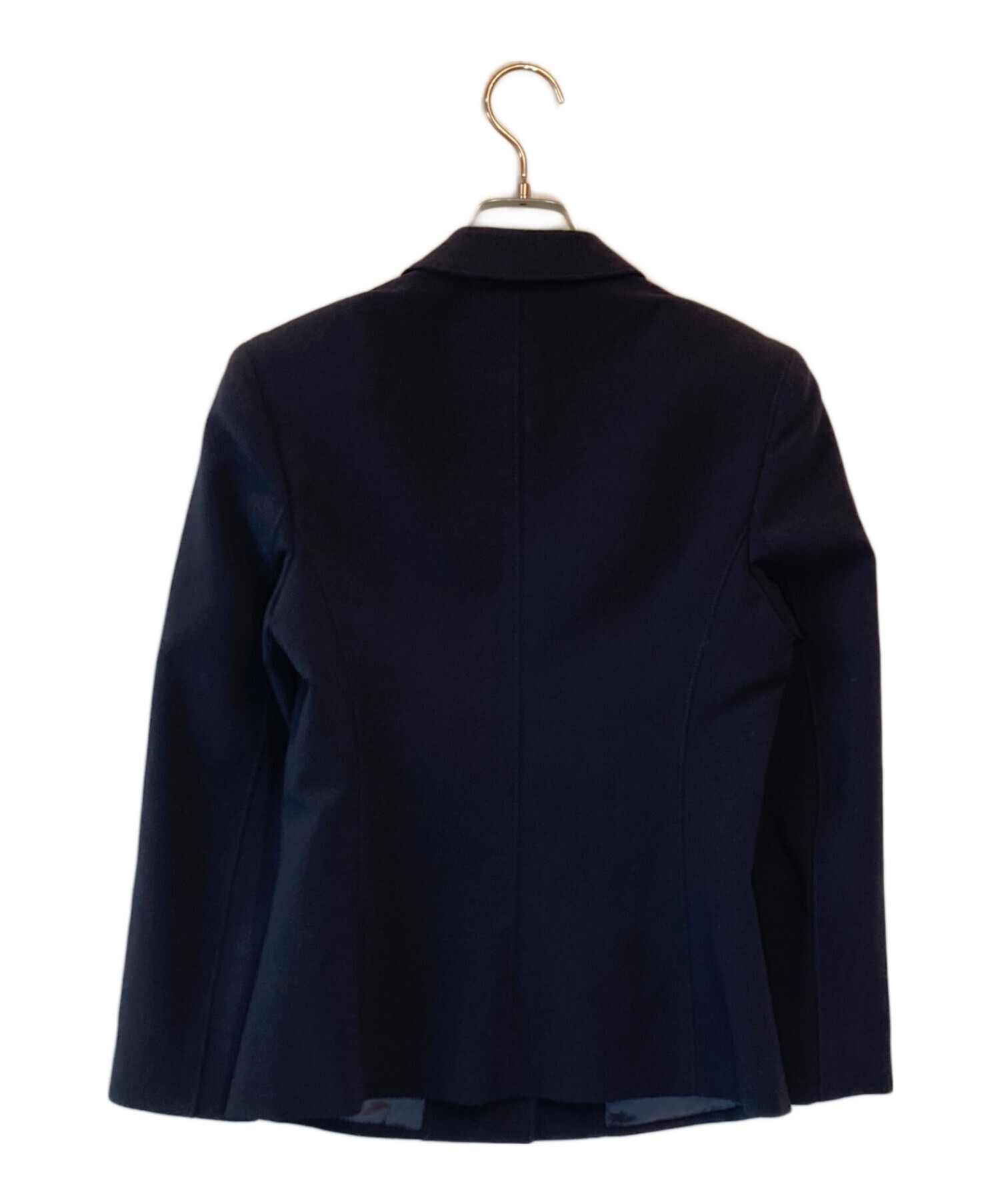 中古・古着通販】PRADA (プラダ) ウールジャケット ネイビー サイズ 