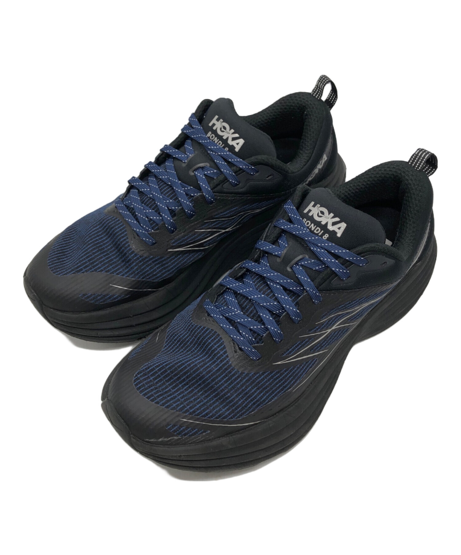 中古・古着通販】HOKA (ホカ) BONDI 8 TS CAGED ブラック サイズ:27.5 