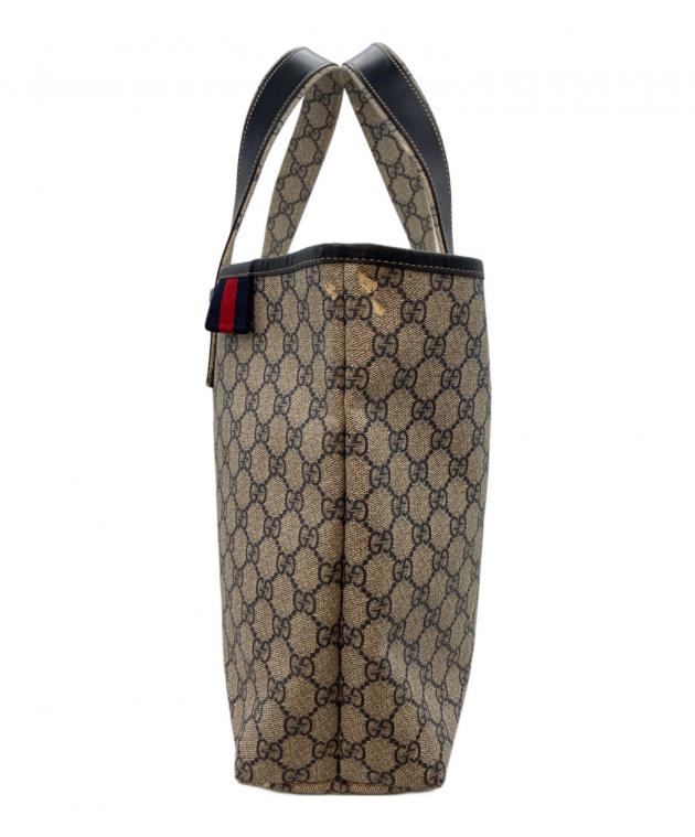 新品未使用級　正規品GUCCIグッチ GGキャンバストートバッグ 大人気　激レア 中古・古着通販】GUCCI (グッチ) GGスプリーム キャンバストートバッグ