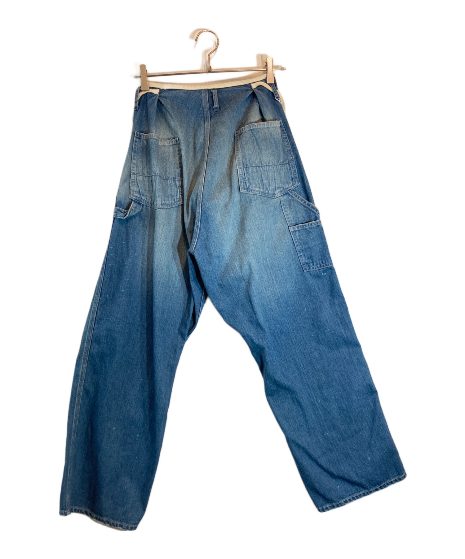H.UNIT デニムパンツ エイチユニット ( H.UNIT ) DENIM WORK EASY PANTS ONE WASH / デニム