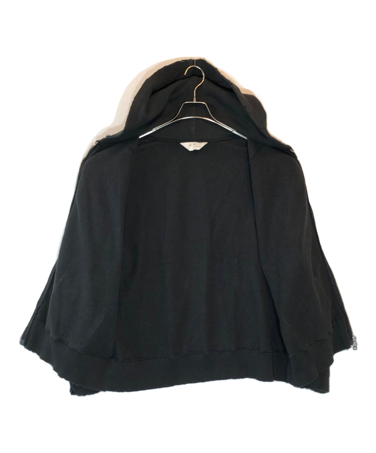 中古・古着通販】ANCELLM (アンセルム) 25SS ZIPUP HOODIE ブラック