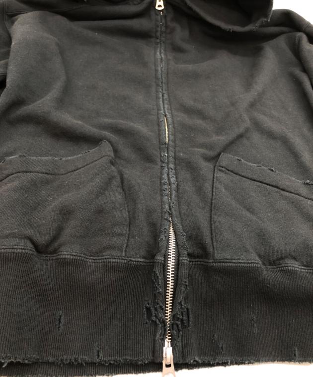 中古・古着通販】ANCELLM (アンセルム) 25SS ZIPUP HOODIE ブラック