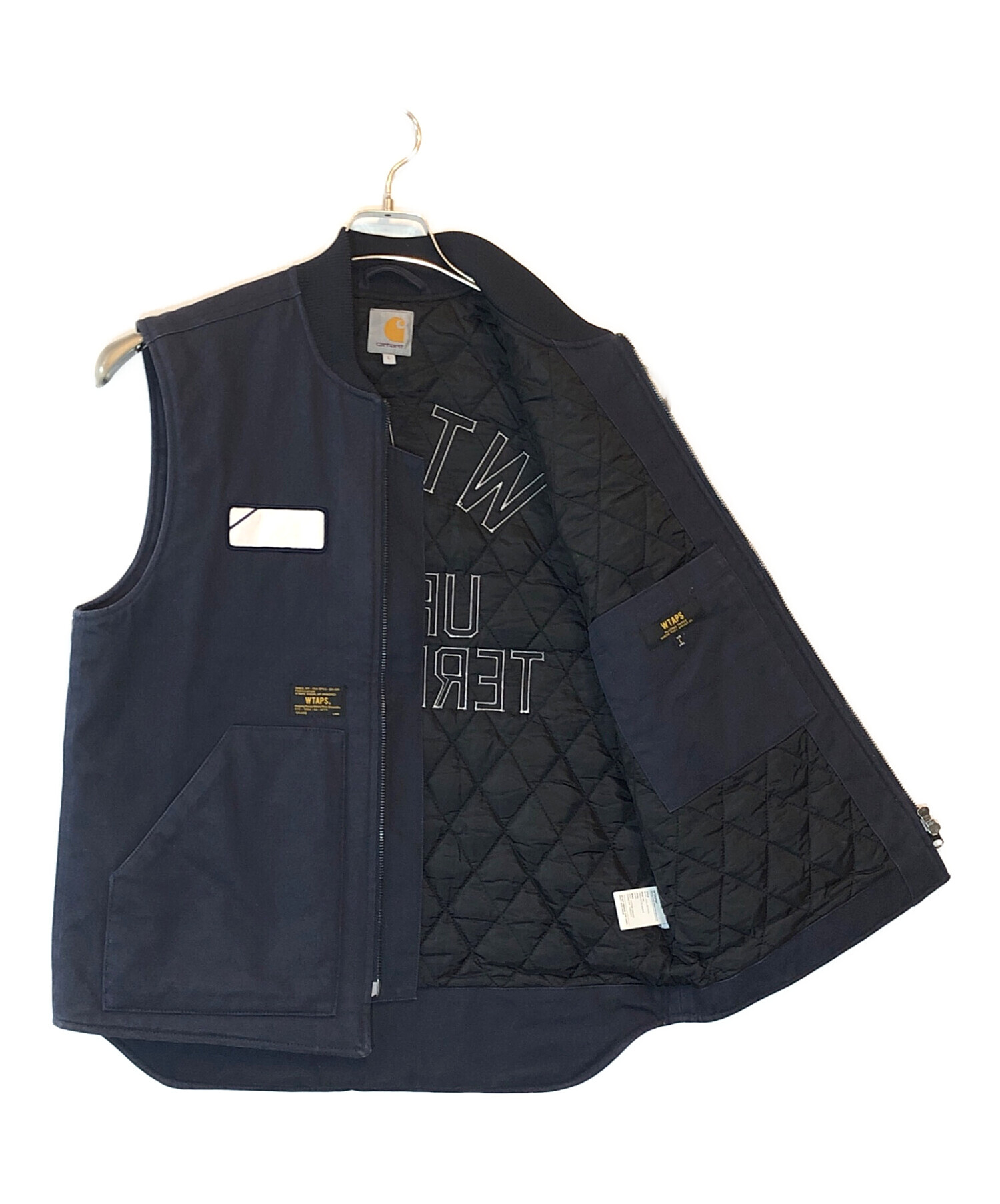 WTAPS カーハート　コラボベスト M 中古・古着通販】CarHartt (カーハート) WTAPS (ダブルタップス