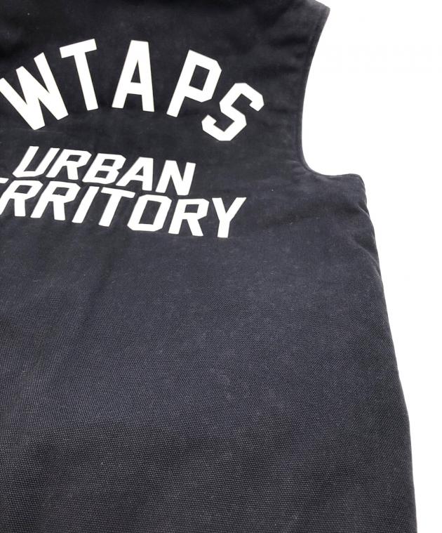 Carhartt WTAPS ネイビー ベスト 中古・古着通販】CarHartt (カーハート) WTAPS (ダブルタップス