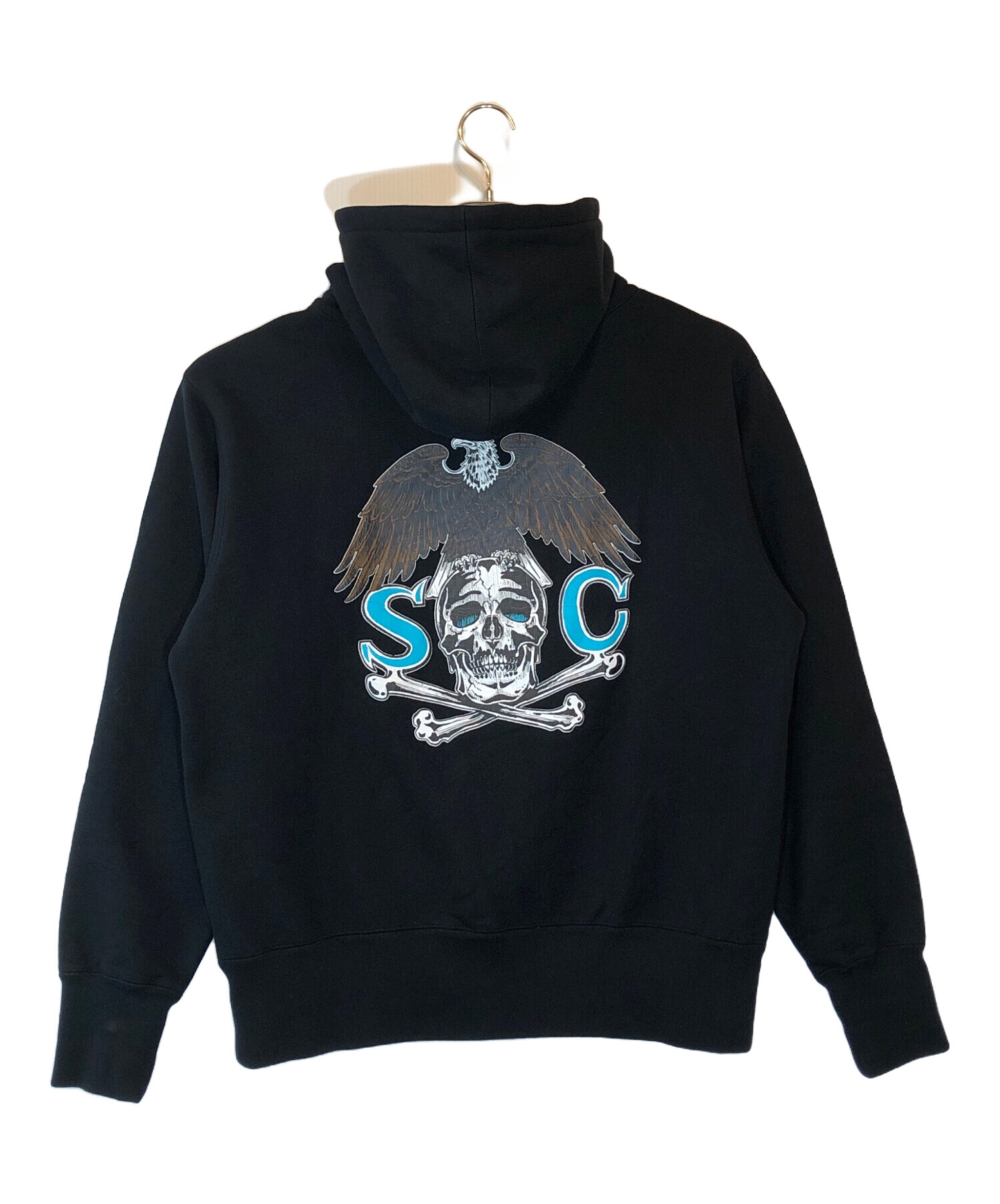 サブカルチャーSC subcultureパーカー 中古・古着通販】Subculture (サブカルチャー) EAGLE SKULL HOODIE