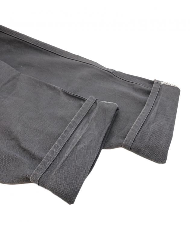 Carhart ダブルニー　フェード　グレー　36×30 希少 USA製 carhartt | フェード グレー系 ダック ダブルニー - 札幌