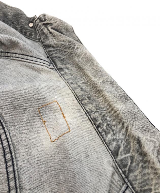 中古・古着通販】LEVI'S (リーバイス) デニムジャケット グレー サイズ