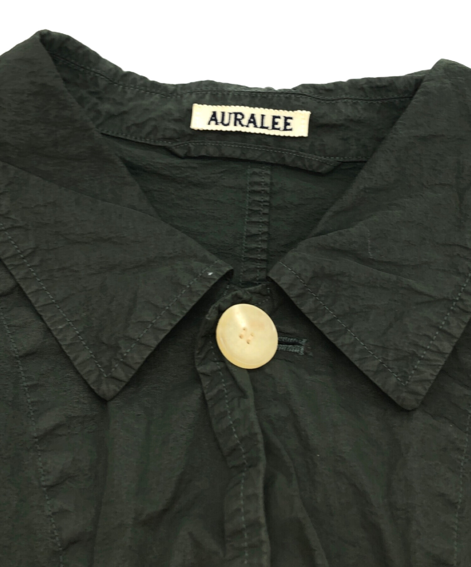 auralee 2020SS HARD DYDE NYLON BLOUZO