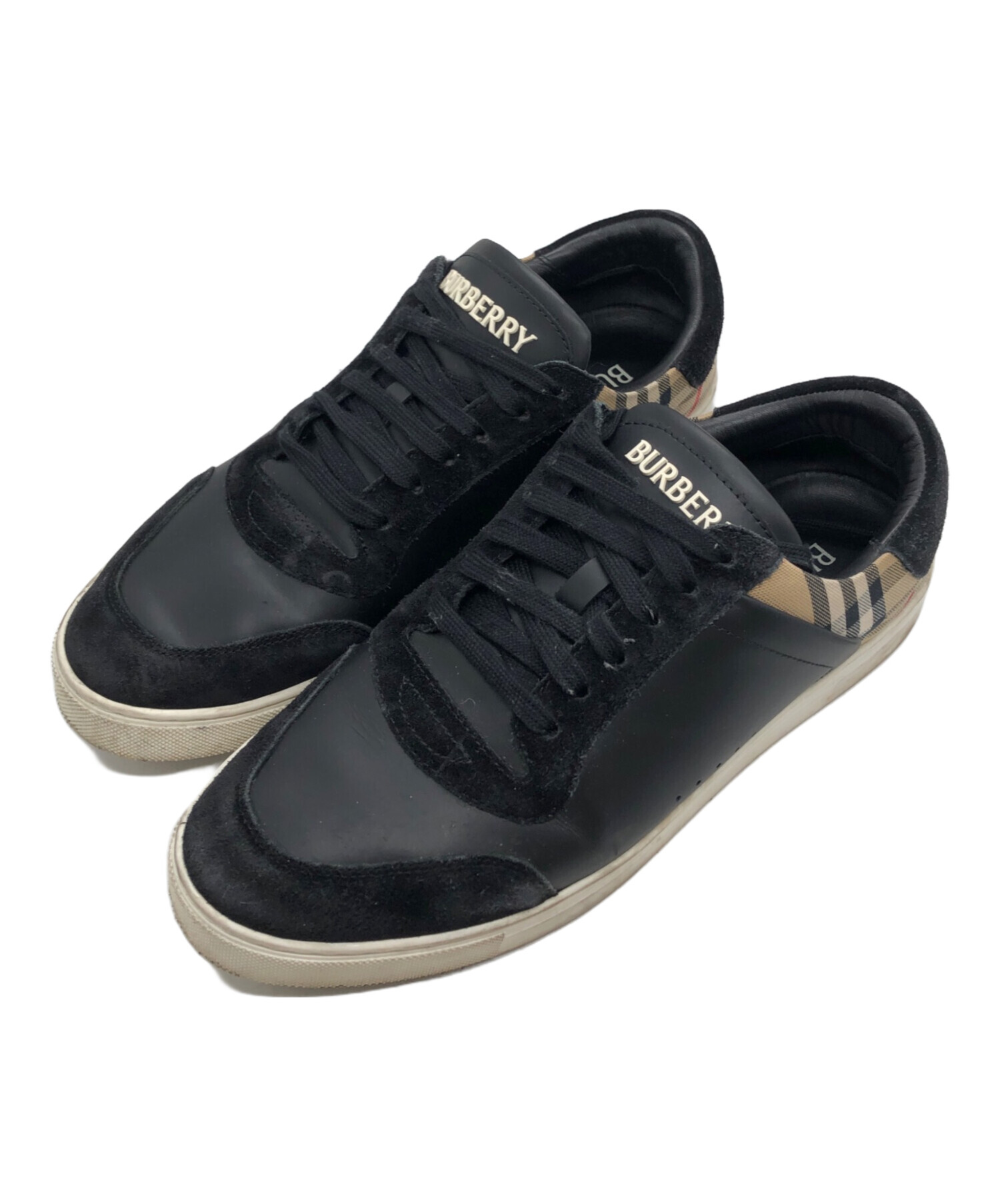 中古・古着通販】BURBERRY (バーバリー) ローカットスニーカー 
