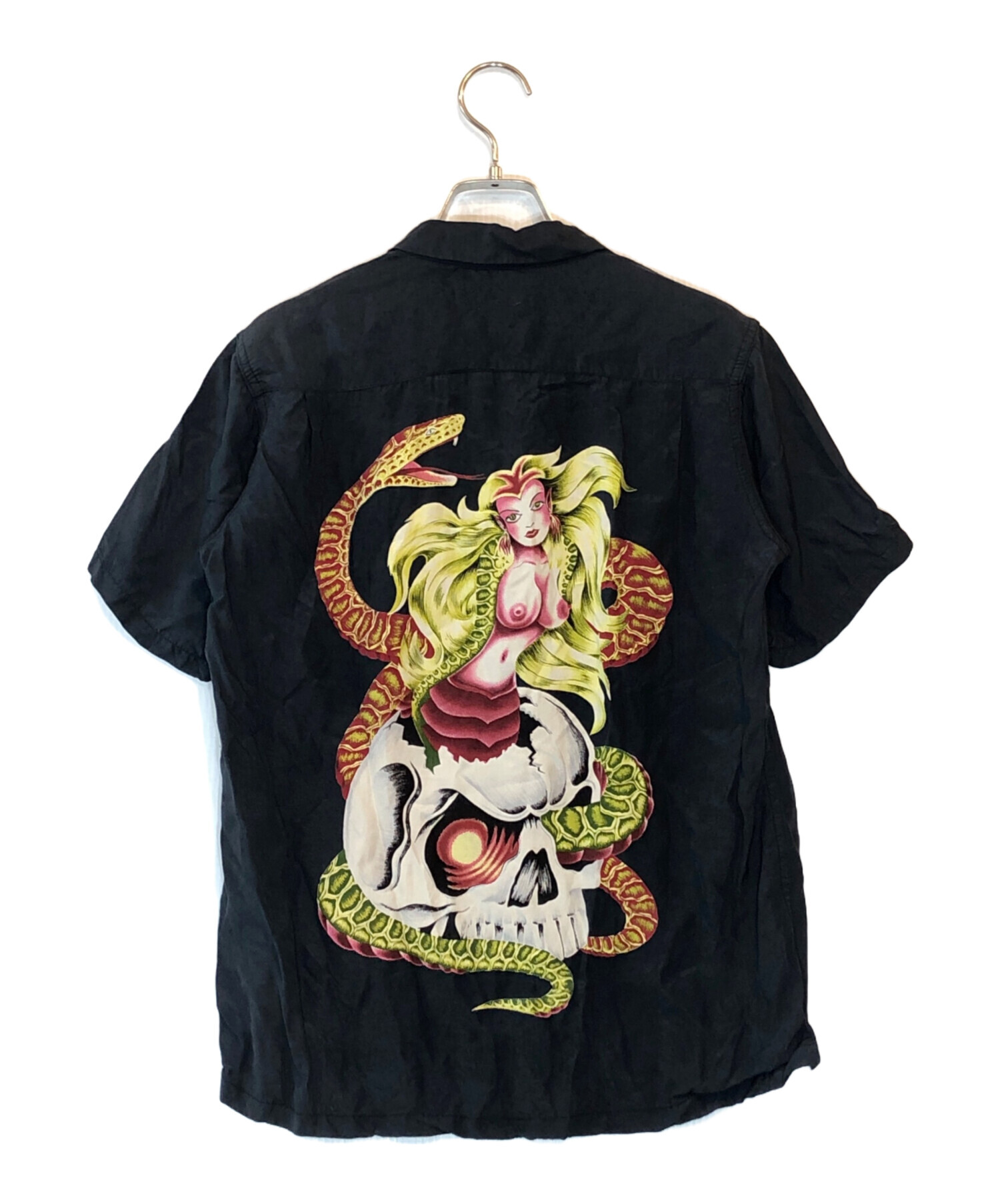 00s HYSTERIC GLAMOUR skull ポロシャツ 中古・古着通販】Hysteric Glamour (ヒステリックグラマー) ポロシャツ