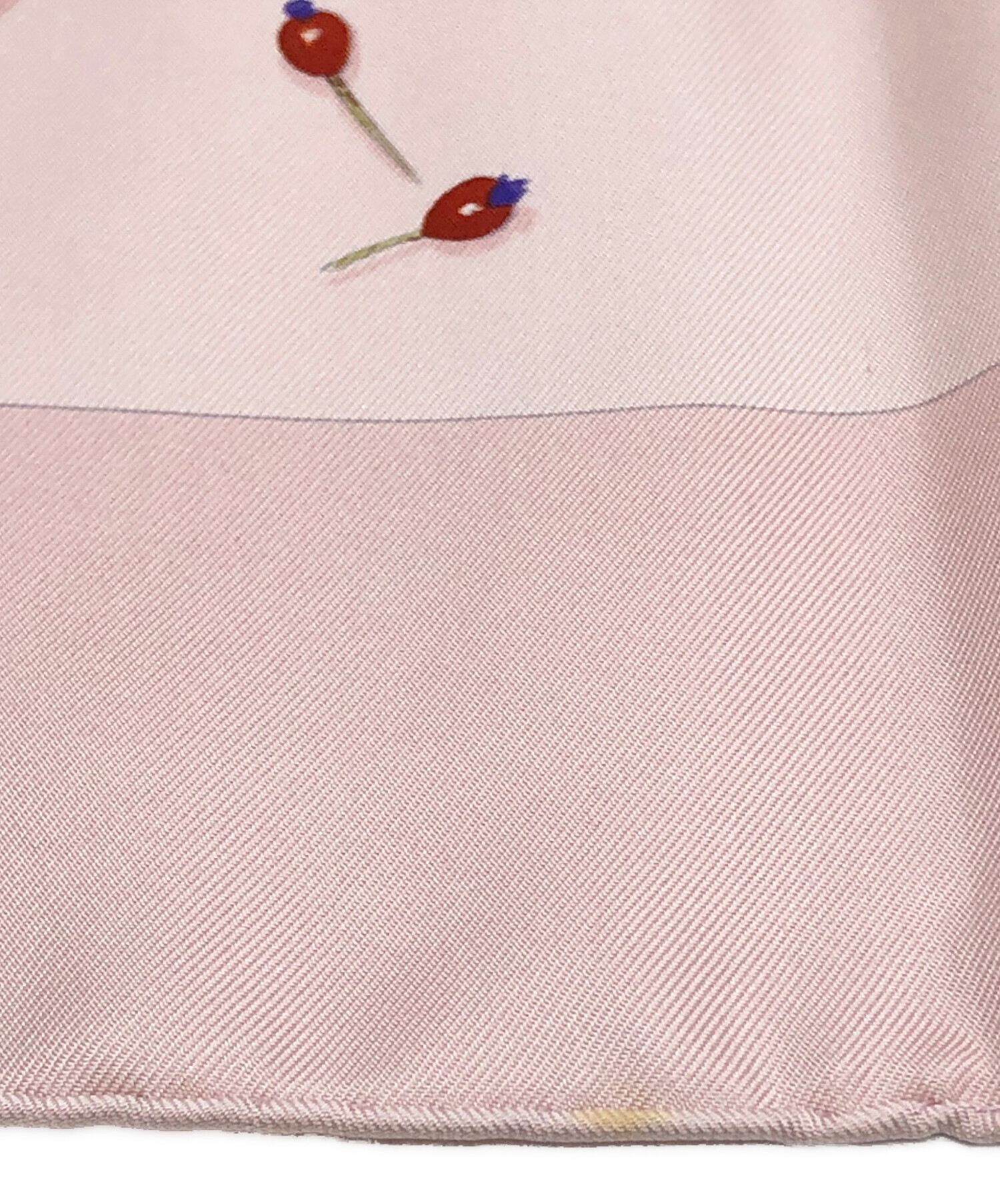未使用 HERMES スカーフ カレ90 〈花の手紙〉 中古・古着通販】HERMES (エルメス) カレ90 花の手紙 ピンク サイズ
