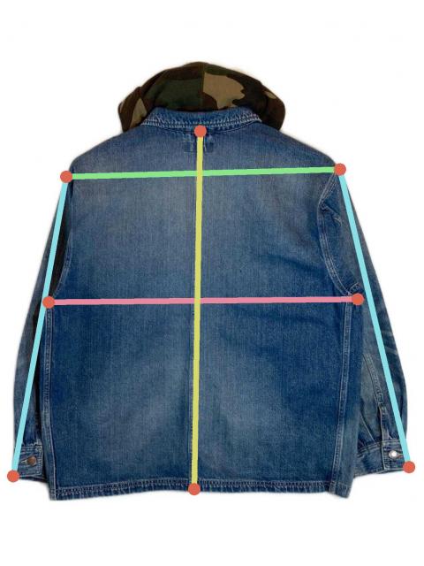中古・古着通販】Supreme (シュプリーム) WORN HOODED CHORE COAT