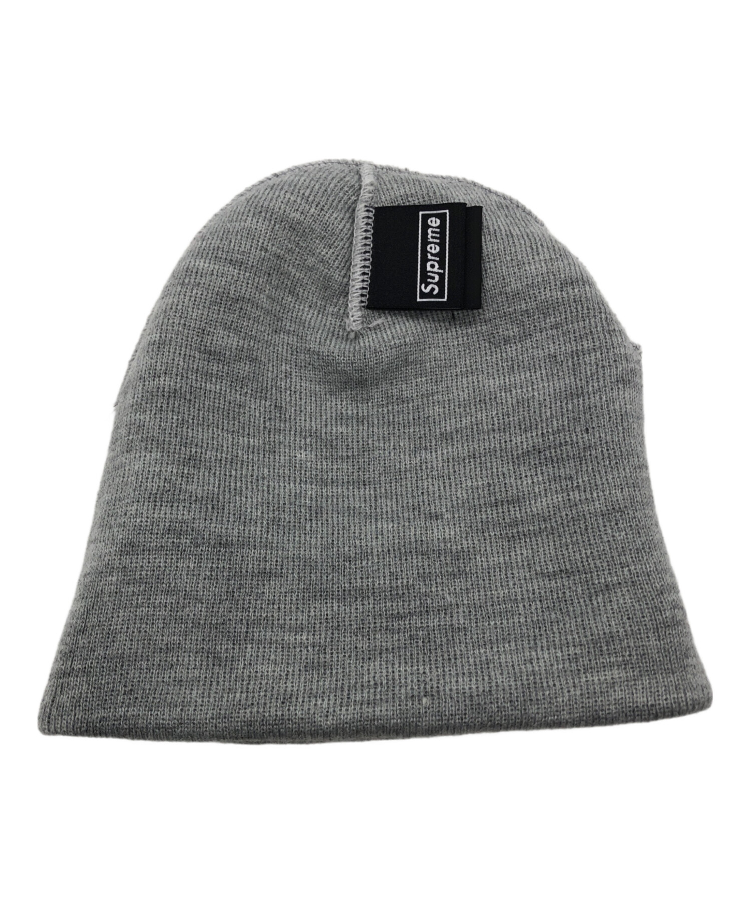 シュプリーム　ニューエラコラボビーニーグレー Supreme シュプリーム 2024AW New Era Box Logo Beanie ニューエラ