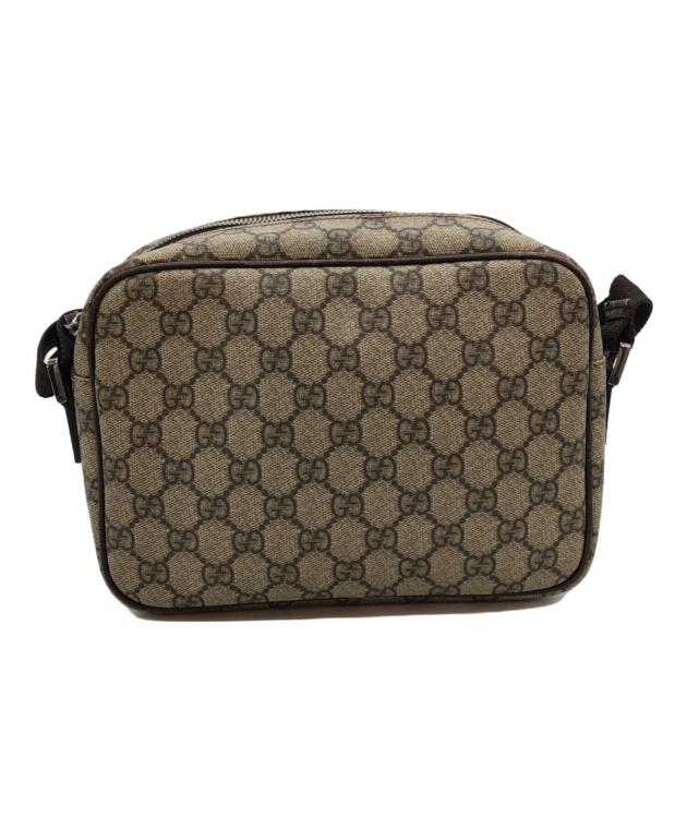か*子様 GUCCI GGスプリーム ショルダーバッグ値下げ交渉⭕️ 中古・古着通販】GUCCI (グッチ) GGスプリームショルダーバッグ