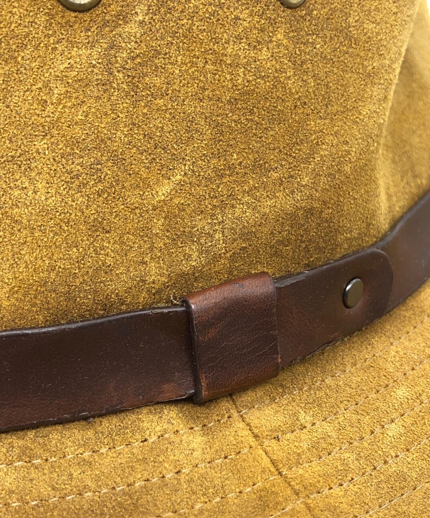 中古・古着通販】RRL (ダブルアールエル) オイルドスウェードハット