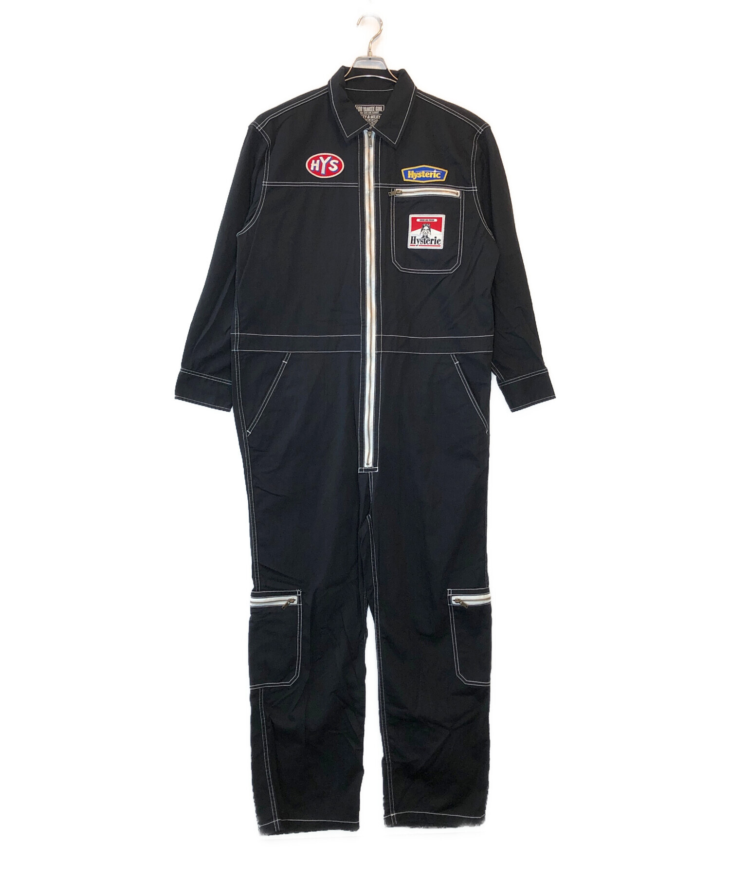 HYSTERIC GLAMOUR つなぎ ヒス RAMONES オールインワン 中古・古着通販】Hysteric Glamour (ヒステリックグラマー) SOUND AND