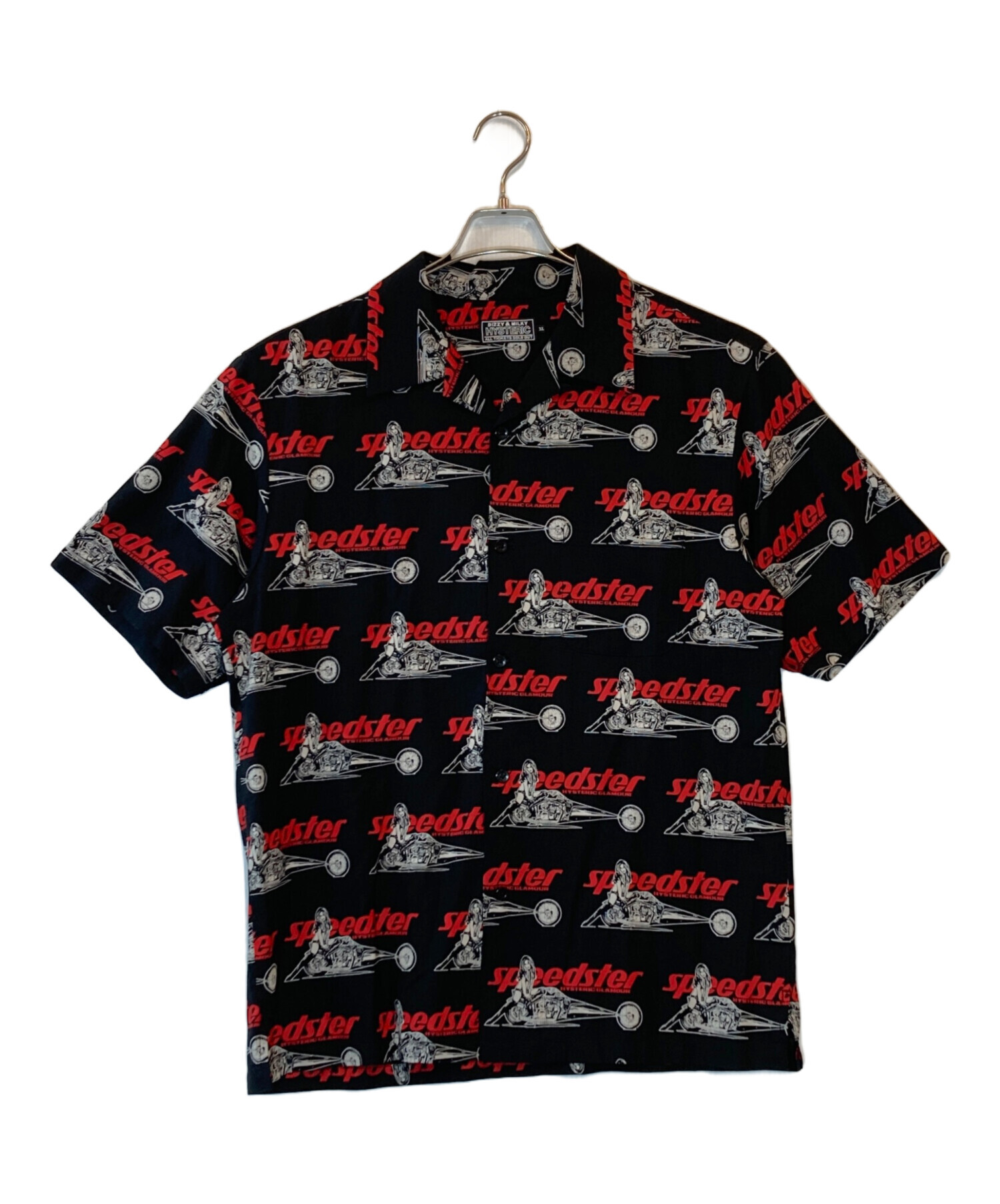 HYSTERIC GLAMOUR speedster ちびT ブラック FREE HYSTERIC GLAMOUR - SPEEDSTER Tシャツ / ブラック | Tempt