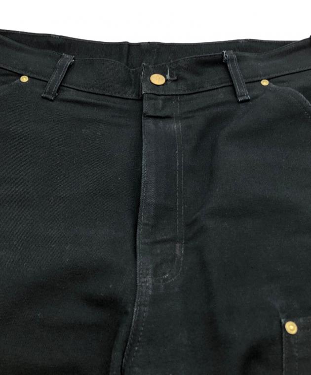 中古・古着通販】CarHartt (カーハート) ダブルニーパンツ ブラック