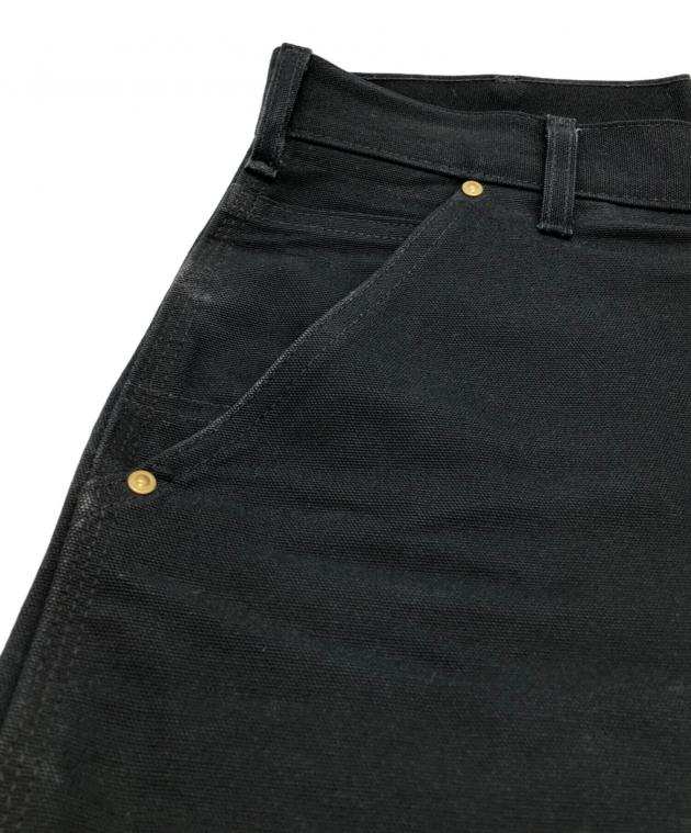 中古・古着通販】CarHartt (カーハート) ダブルニーパンツ ブラック