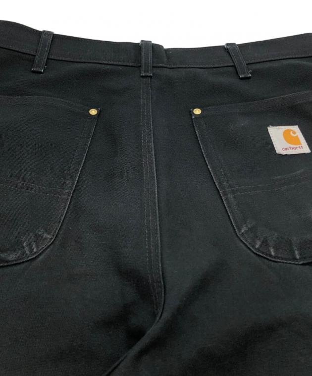 中古・古着通販】CarHartt (カーハート) ダブルニーパンツ ブラック
