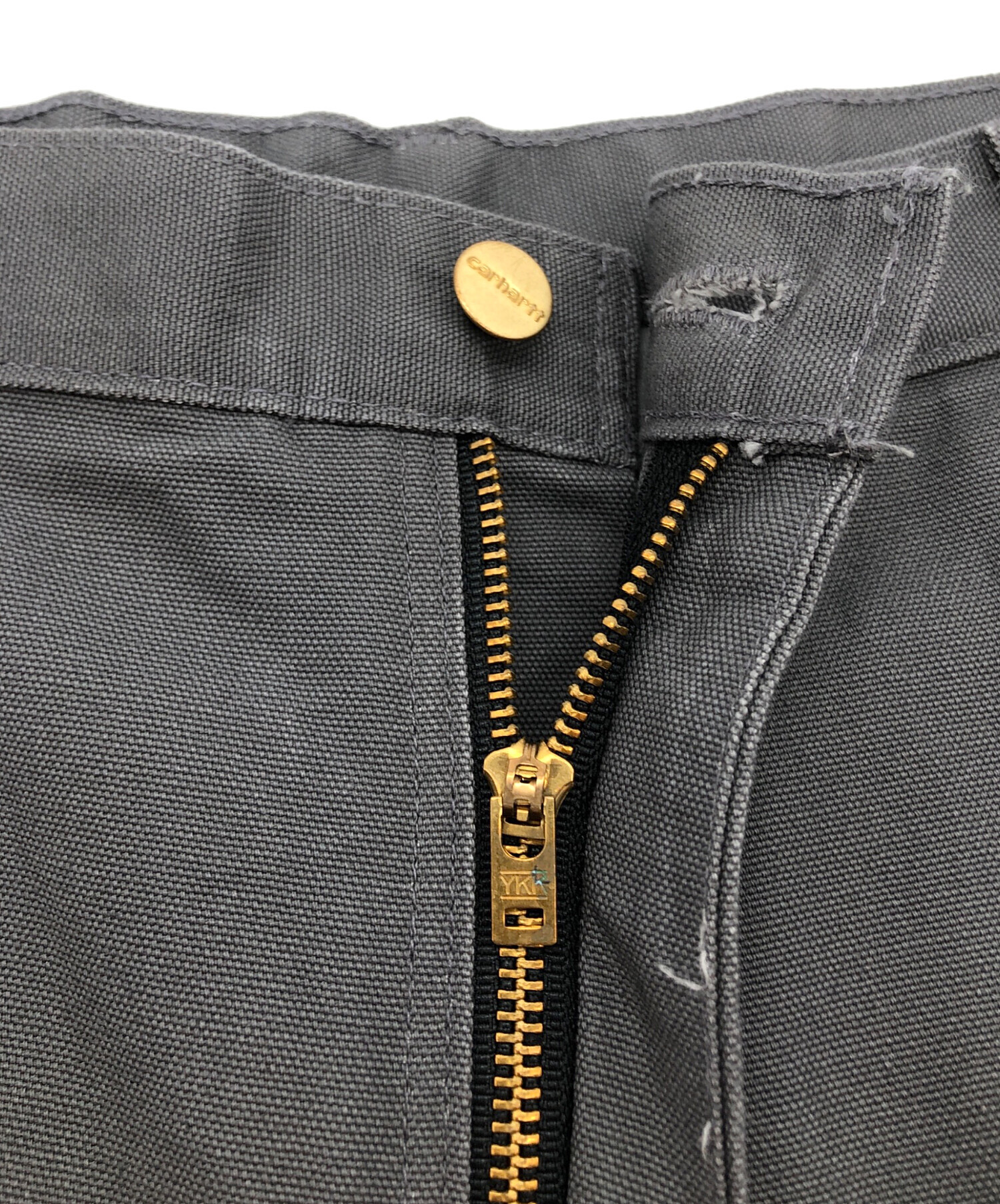中古・古着通販】CarHartt (カーハート) ダブルニーパンツ グレー