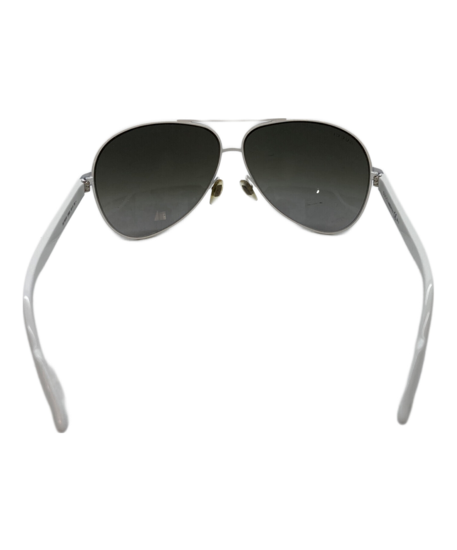 中古・古着通販】GUCCI (グッチ) ティアドロップサングラス ホワイト