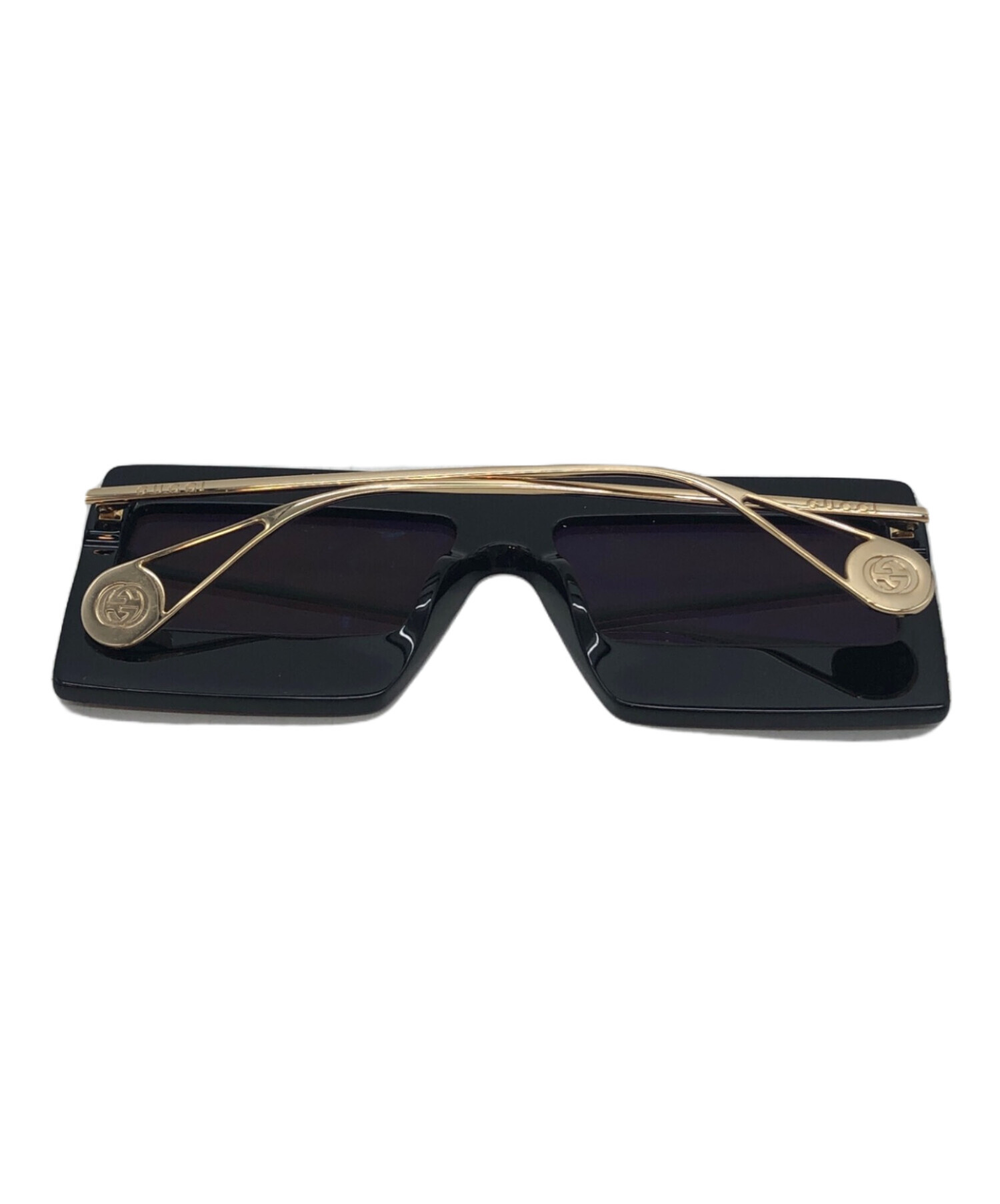 中古・古着通販】GUCCI (グッチ) スクェア ロゴ ラインストーン