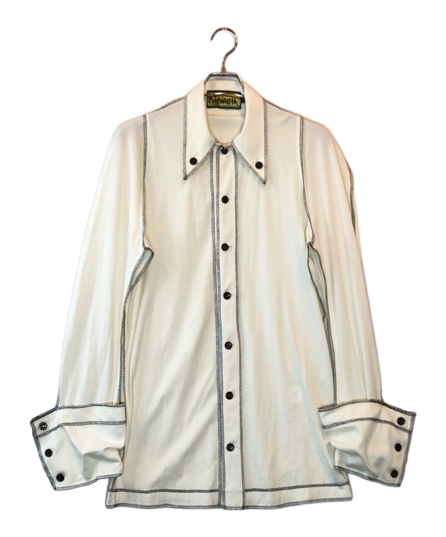 中古・古着通販】Nemeth (ネメス) 93ABlack BodyBeige Stich ステッチ