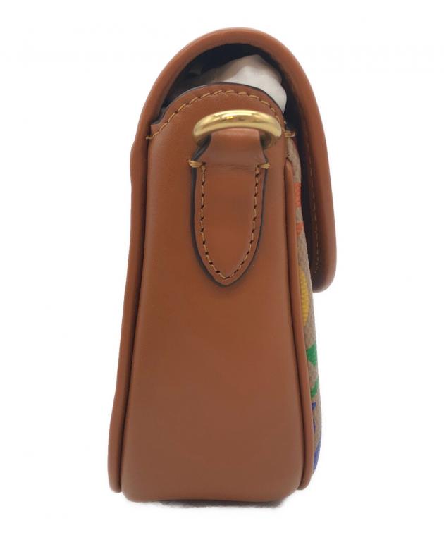 中古・古着通販】COACH (コーチ) ウィロウ サドル バッグ レインボー