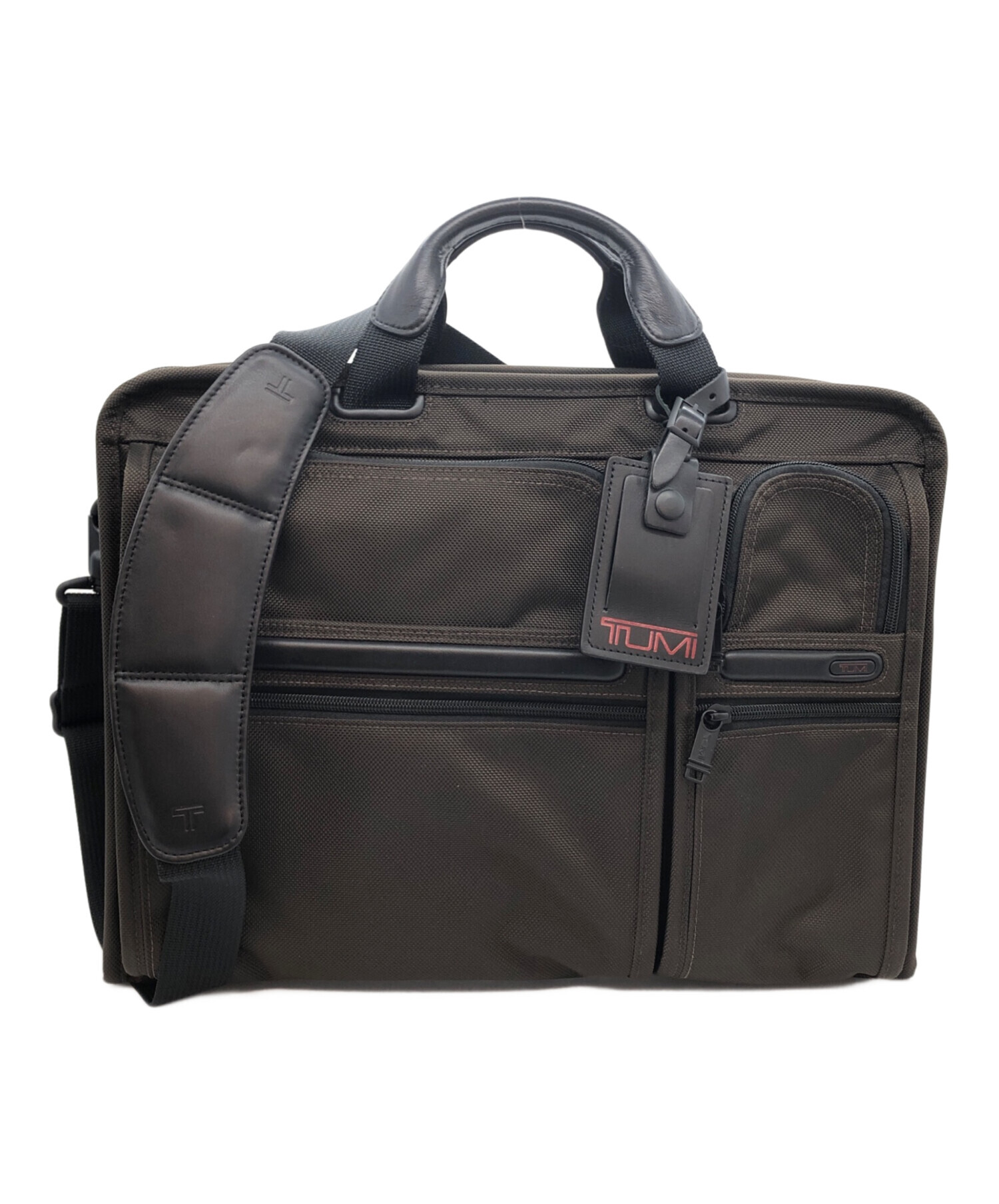 【極美未使用品✨】 TUMI レザー ブリーフケース 2415D2E タグ付 中古・古着通販】TUMI (トゥミ) 2WAYブリーフケース｜ブランド・古着