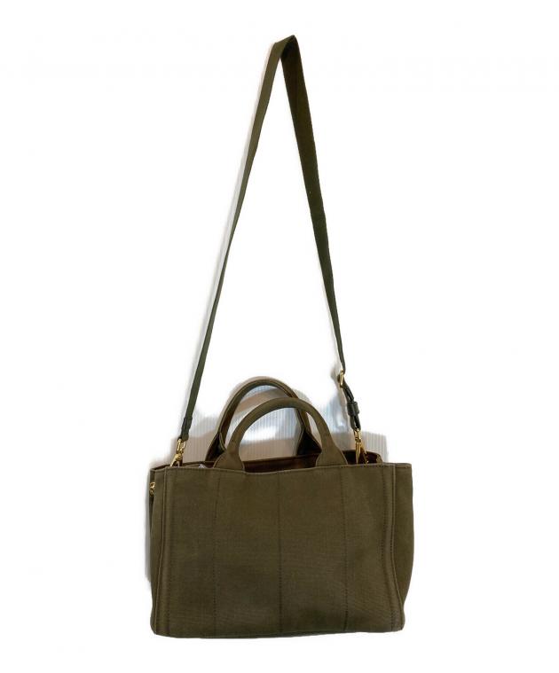 【PRADA】 プラダ 2WAY ハンドバッグ ナイロン カーキ BR4795 PRADA（プラダ） ショルダーバッグ 2Way バッグ ナイロン