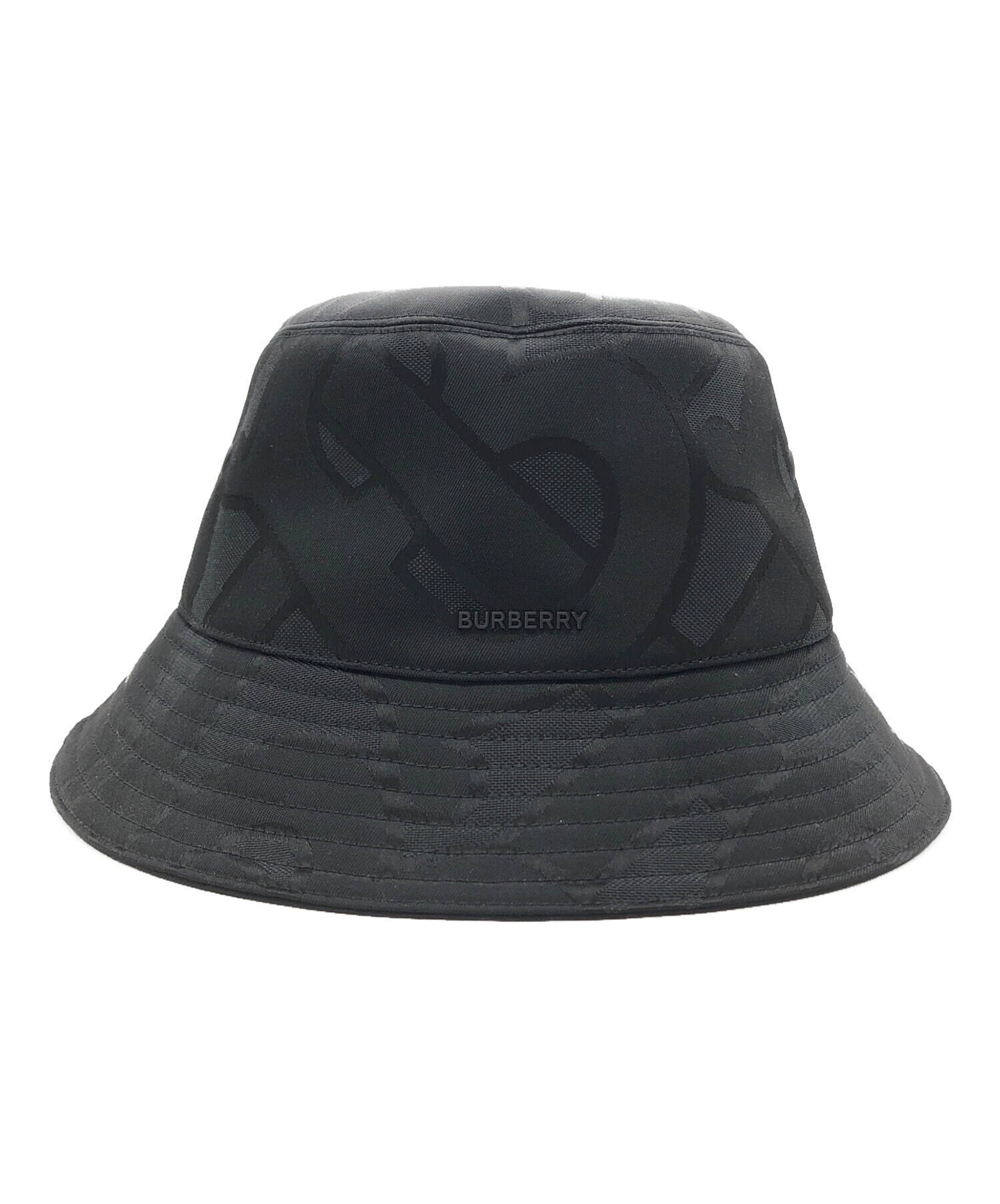 中古・古着通販】BURBERRY (バーバリー) バケットハット ブラック 中古・古着通販】BURBERRY (バーバリー) バケットハット ブラック