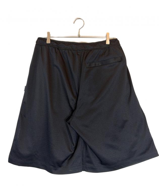 中古・古着通販】ALOUND (アラウンド) TWOTUCK MESH SHORTS ブラック