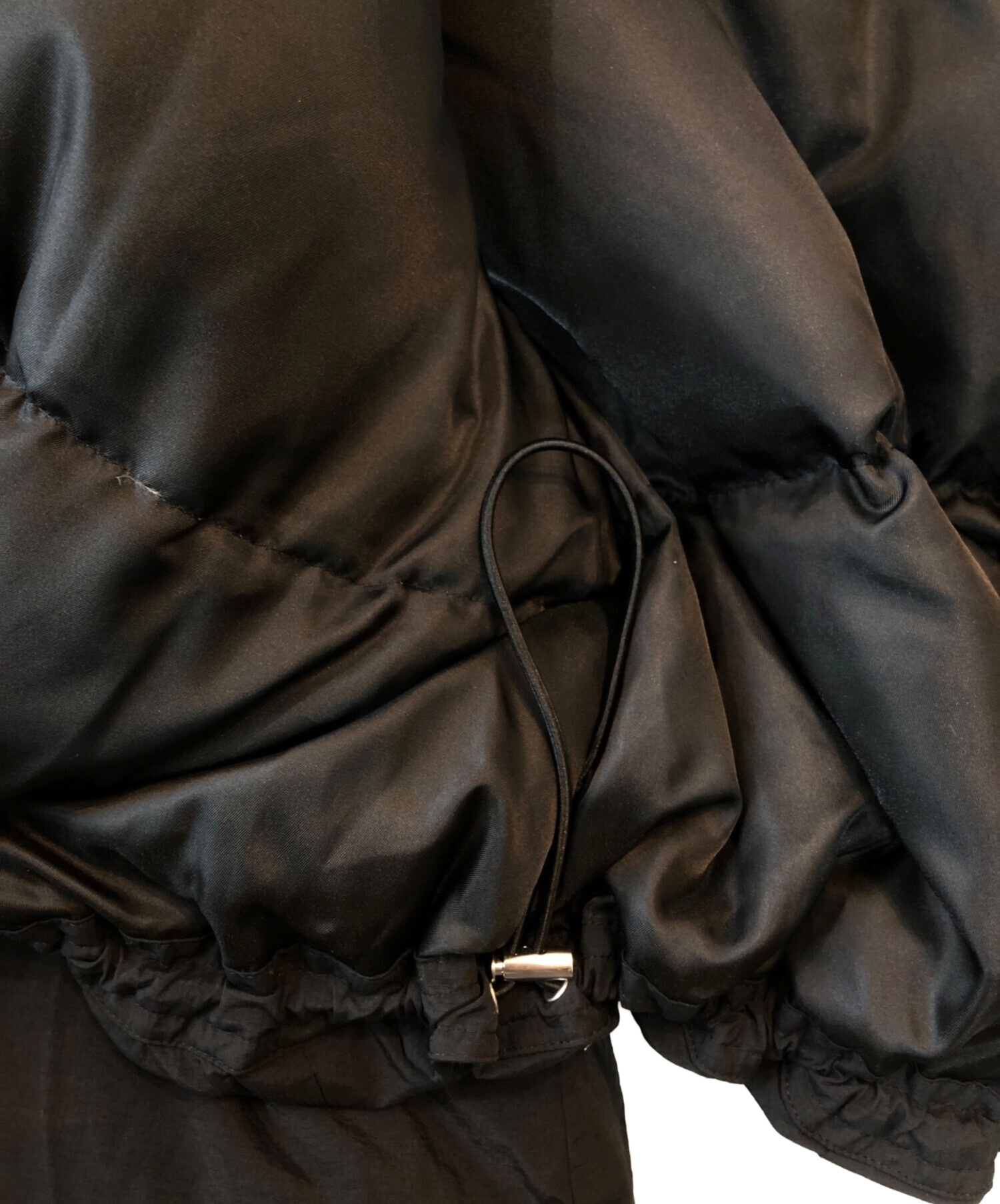 中古・古着通販】CLANE (クラネ) BALLOON SHORT DOWN JACKET ブラック