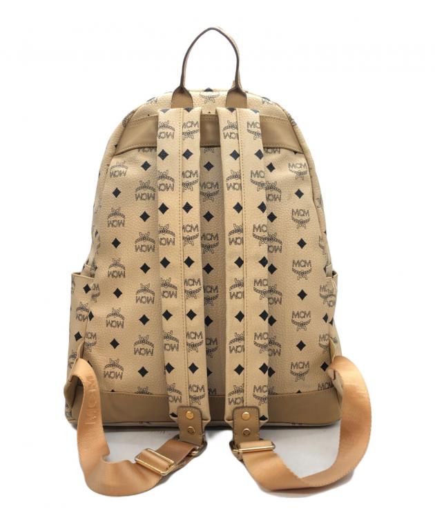 中古・古着通販】MCM (エムシーエム) スタッズリュック アイボリー 