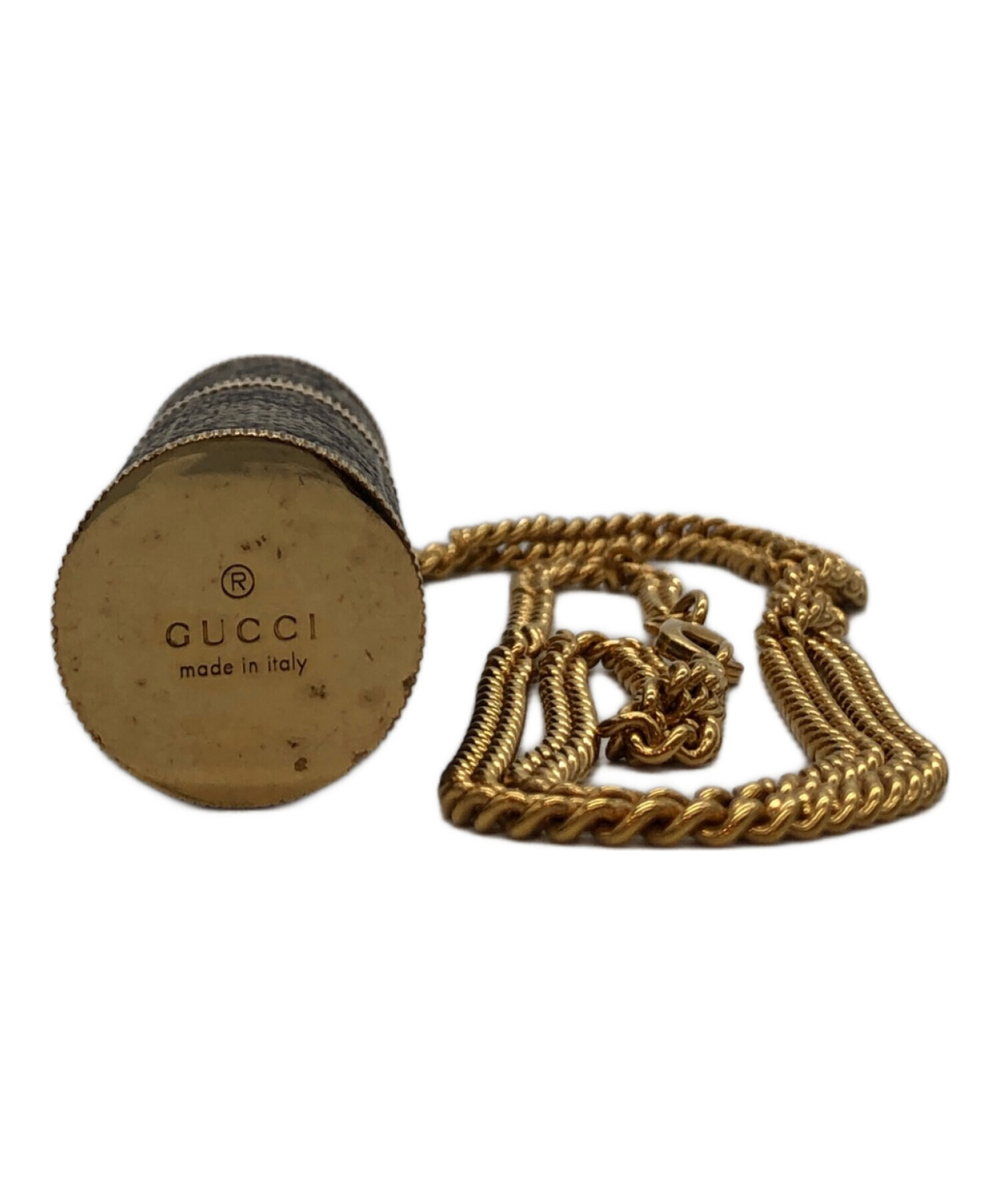 中古・古着通販】GUCCI (グッチ) GGスプリーム メタルフレグランス