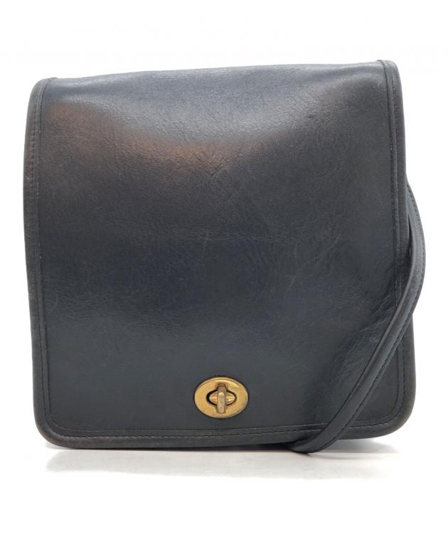 中古・古着通販】COACH (コーチ) ショルダーバッグ ネイビー｜ブランド 