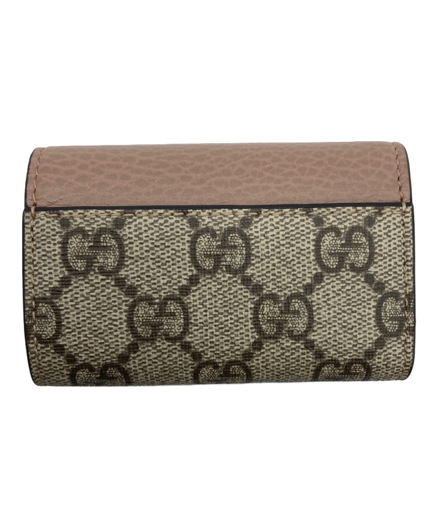 中古・古着通販】GUCCI (グッチ) GGマーモントキーケース ピンク