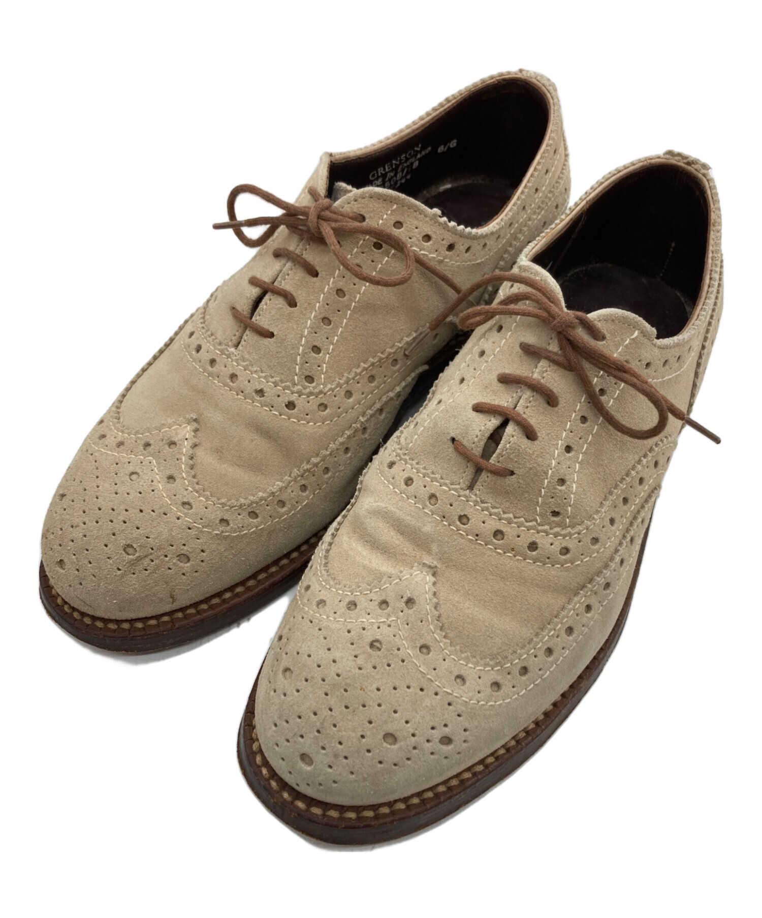 中古・古着通販】GRENSON (グレンソン) ウィングチップシューズ