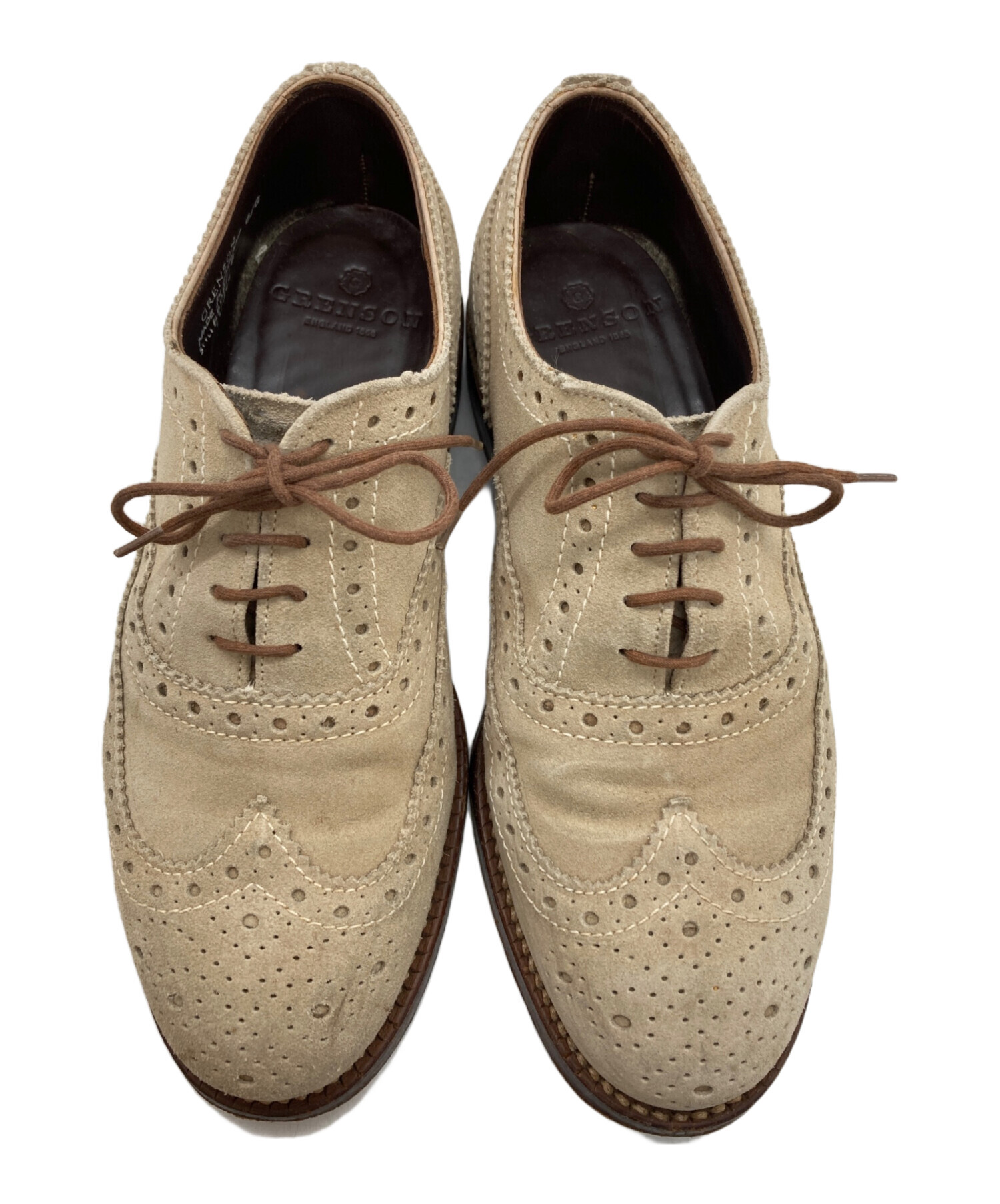 中古・古着通販】GRENSON (グレンソン) ウィングチップシューズ 
