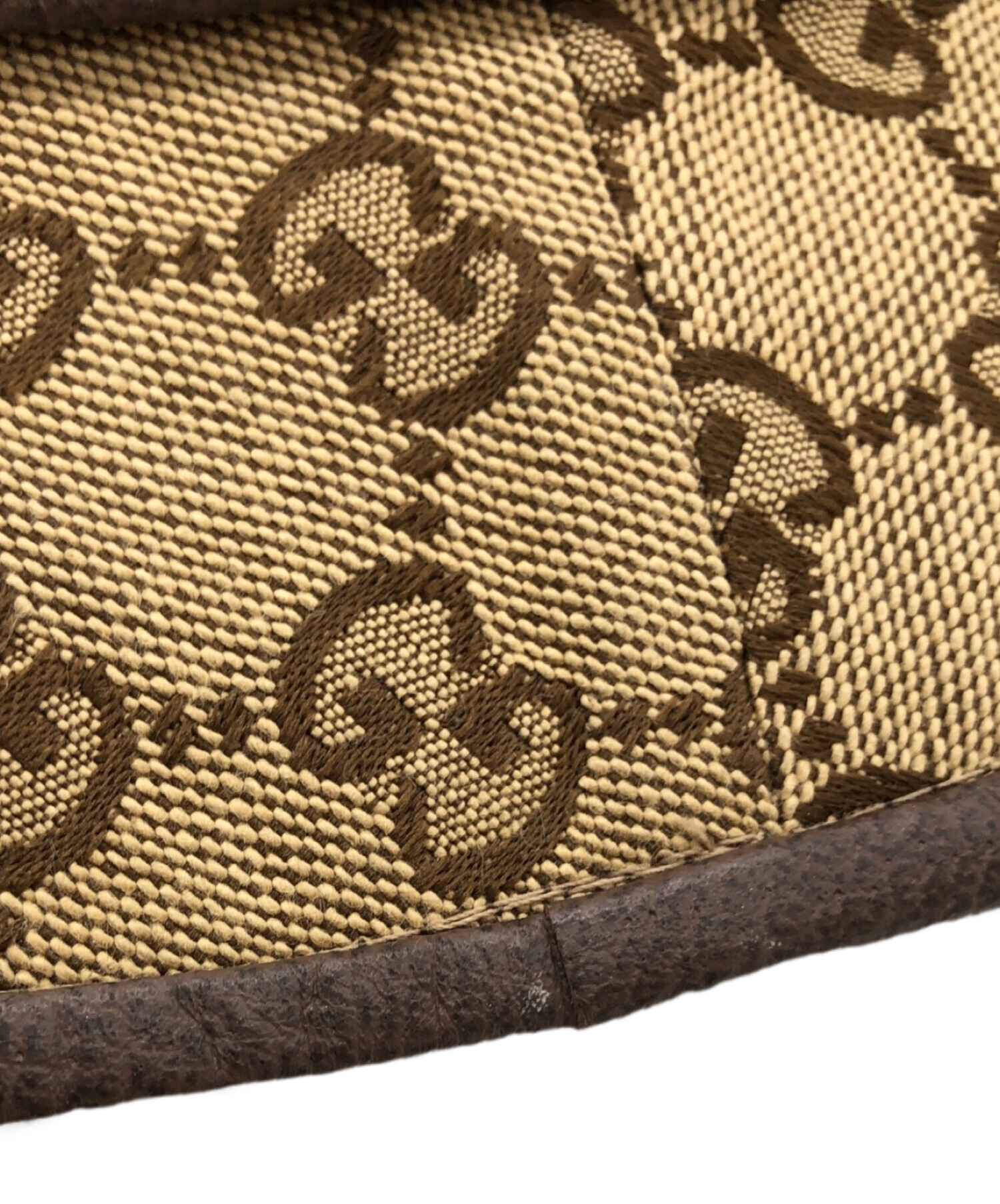 GUCCI GGパターン バケットハット ブラウン 中古・古着通販】GUCCI (グッチ) バケットハット ブラウン サイズ:M