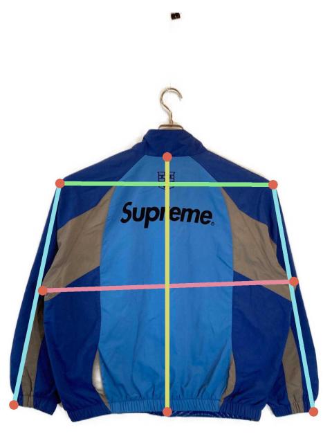 中古・古着通販】SUPREME (シュプリーム) S LOGO TRACK JACKET ブルー