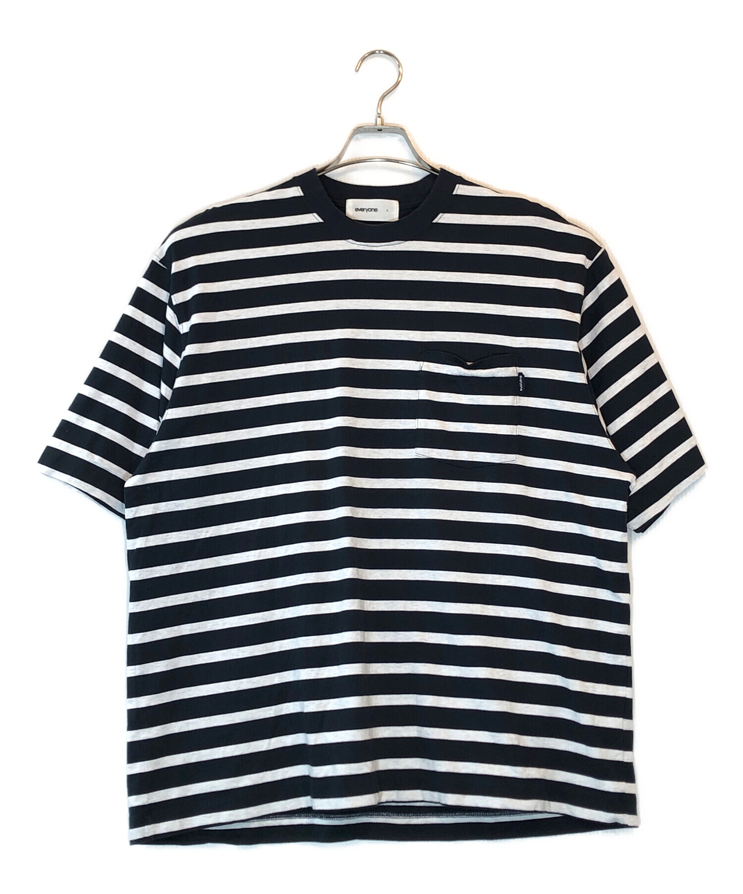 everyone border short sleeve tee shirt L 【公式通販】