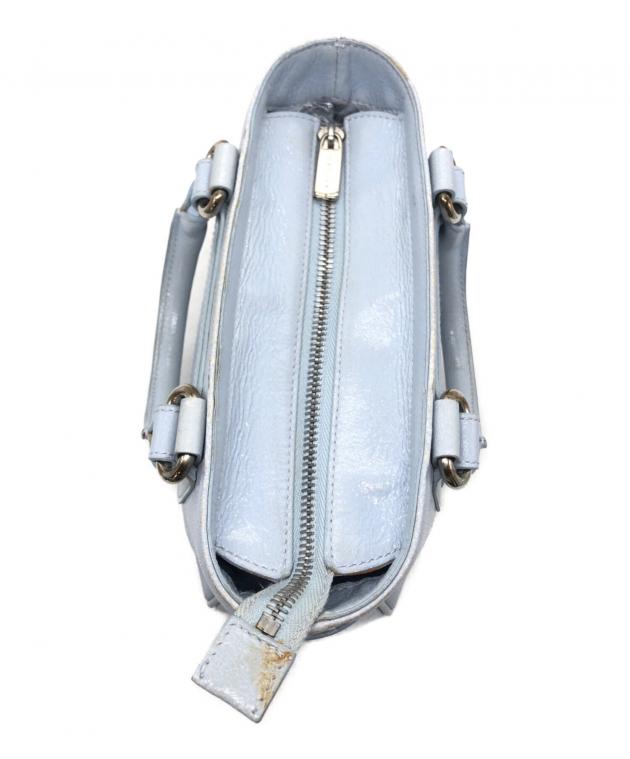 中古・古着通販】CELINE (セリーヌ) ミニブギーバッグ ブルー