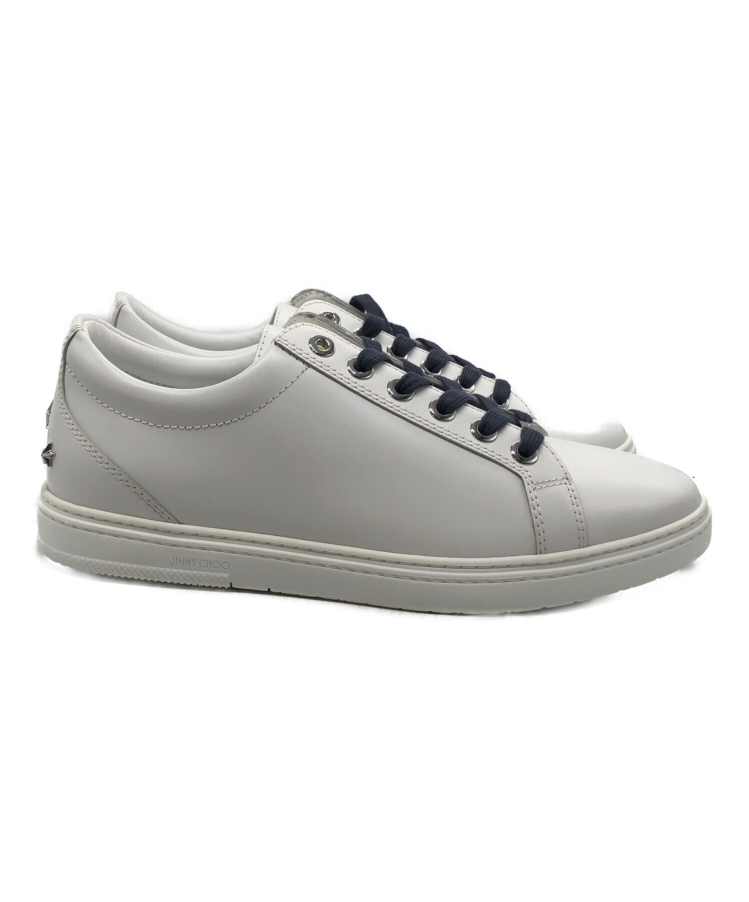中古・古着通販】JIMMY CHOO (ジミーチュウ) CASH スタッズ レザー