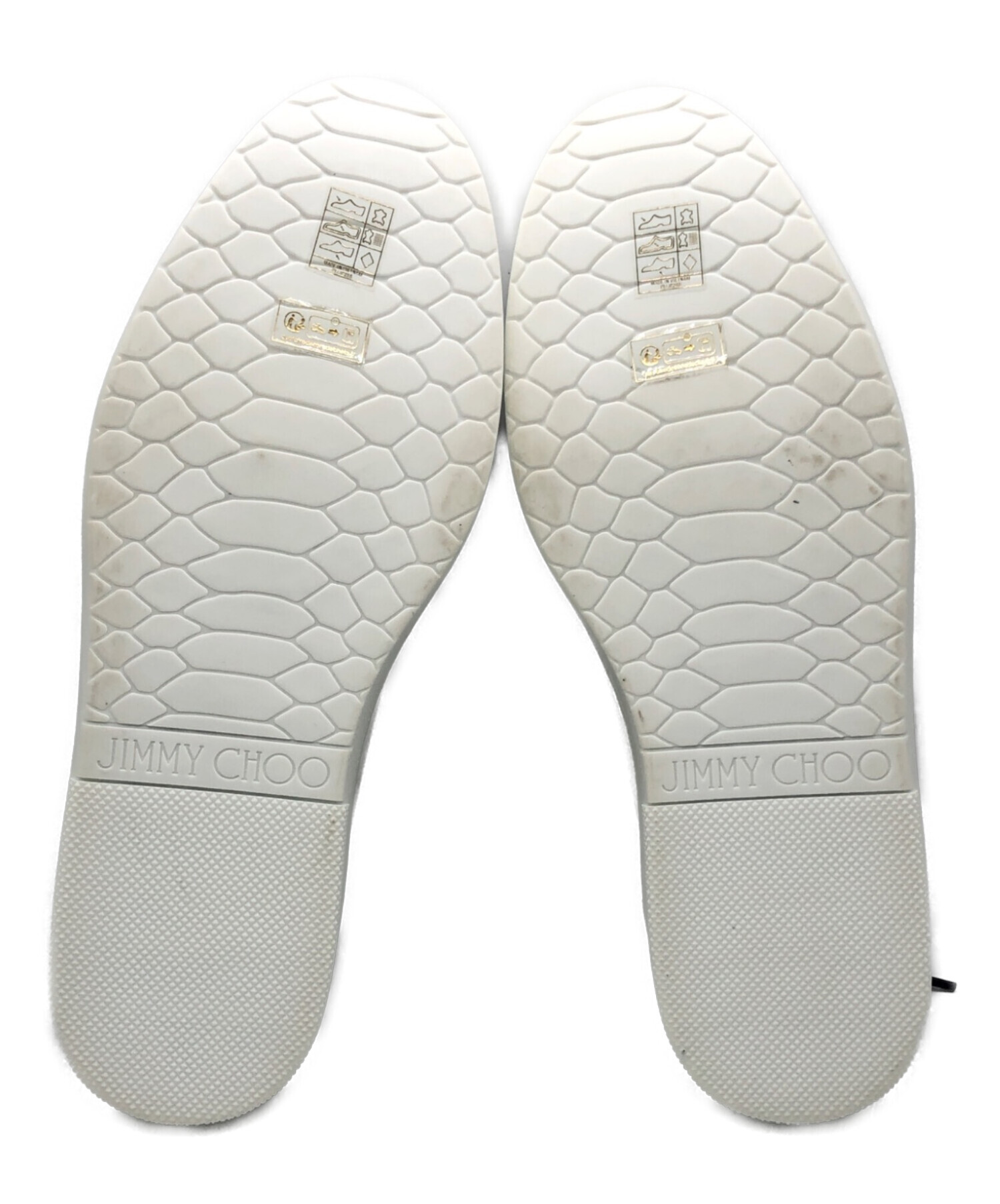中古・古着通販】JIMMY CHOO (ジミーチュウ) CASH スタッズ レザー