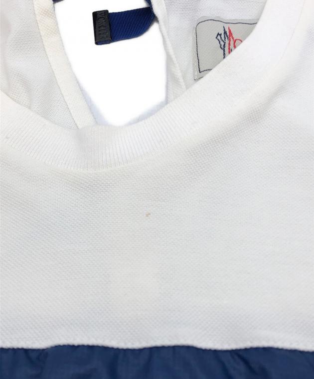 中古・古着通販】MONCLER (モンクレール) 異素材フリルカットソー