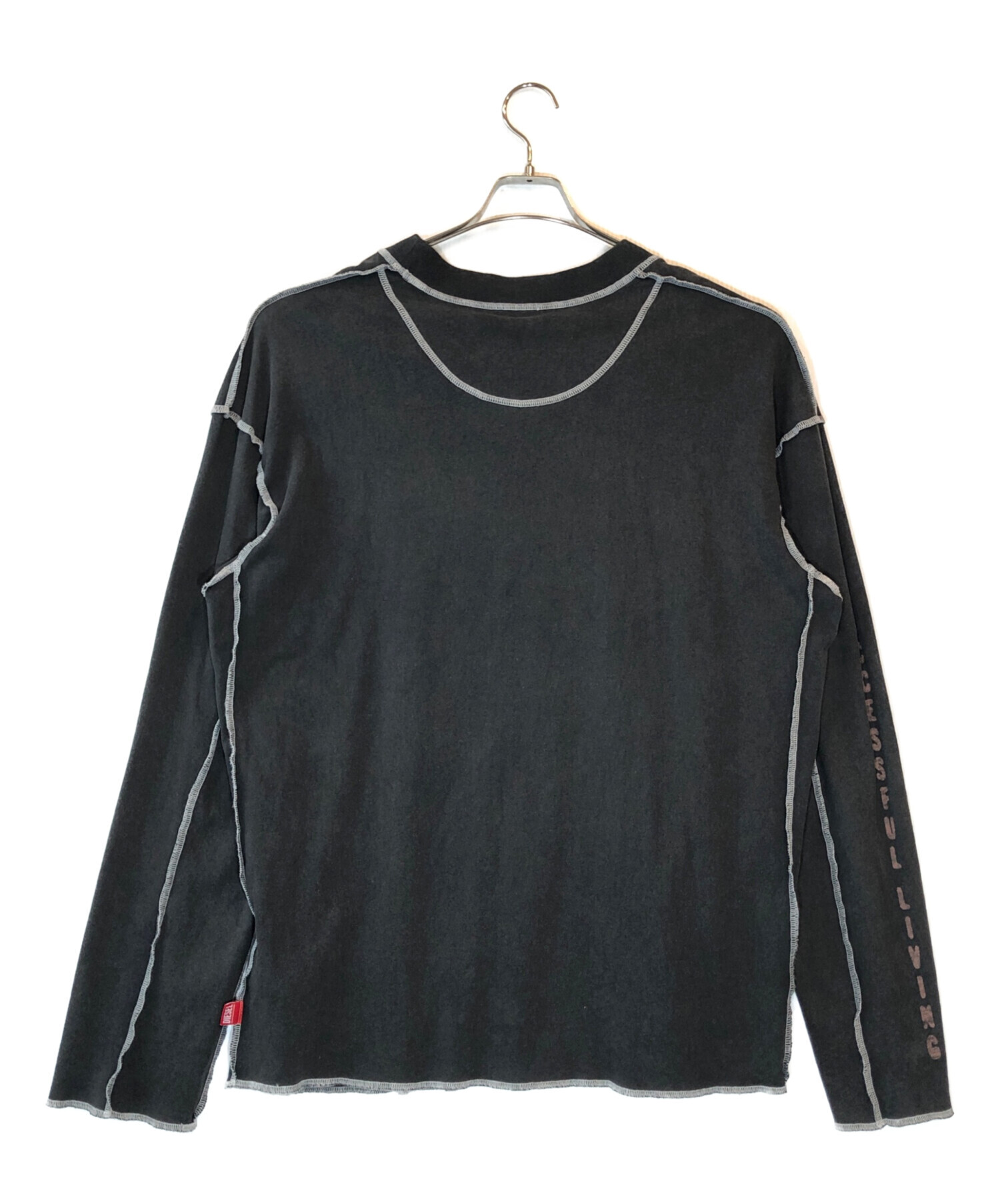 中古・古着通販】DIESEL (ディーゼル) T-CRAOR-LS ブラック サイズ:L 