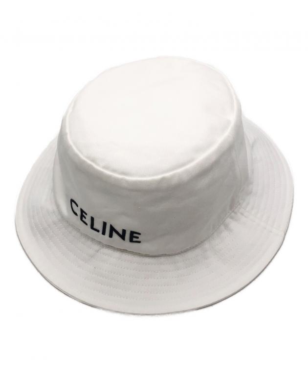 中古・古着通販】CELINE (セリーヌ) クラシックロゴ バケットハット
